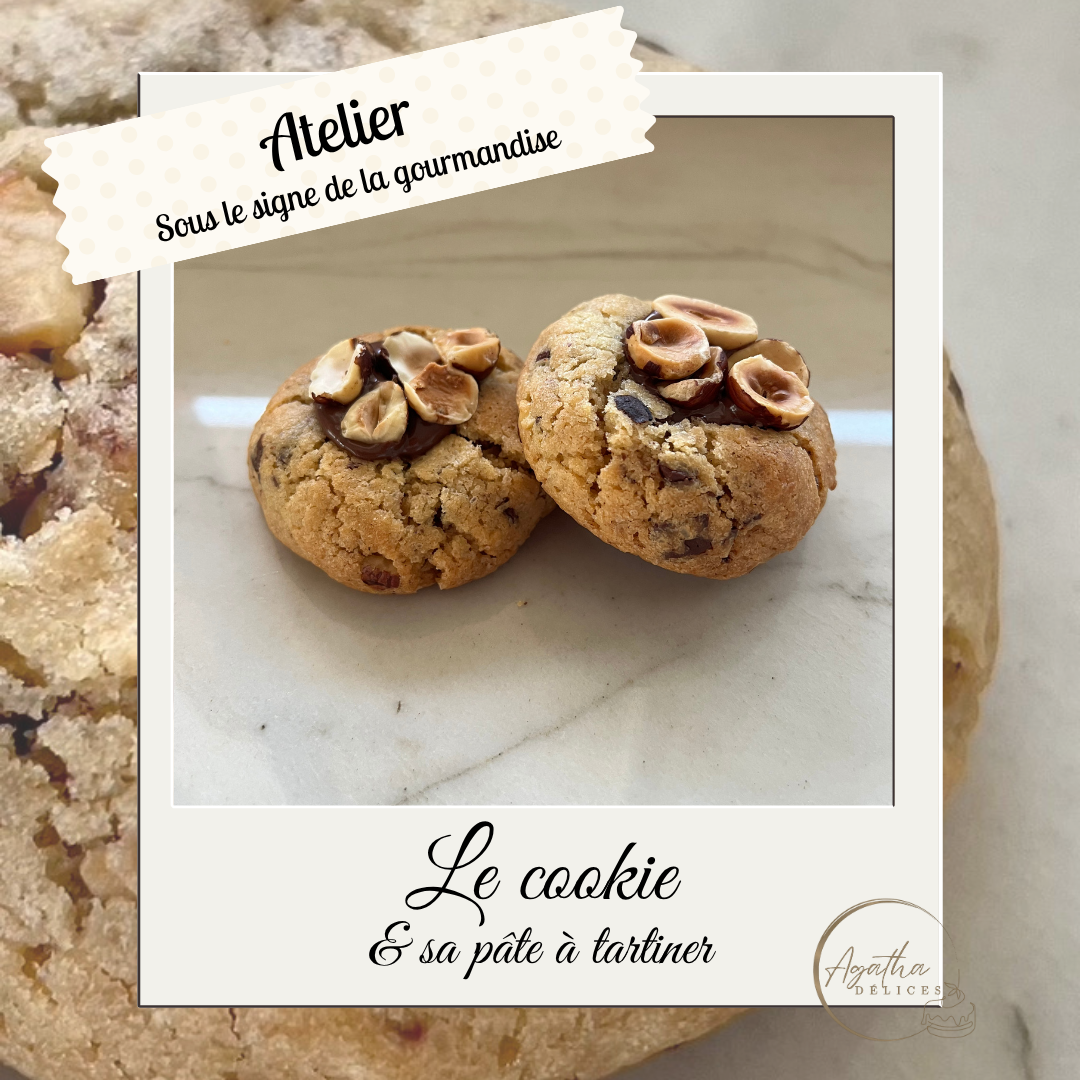 Atelier Cookie - Choco noisette & Pâte à tartiner - Le Mardi 28.04.2026 & Les Mercredis 20.05.2026 & 17.06.2026 - 14h-16h30